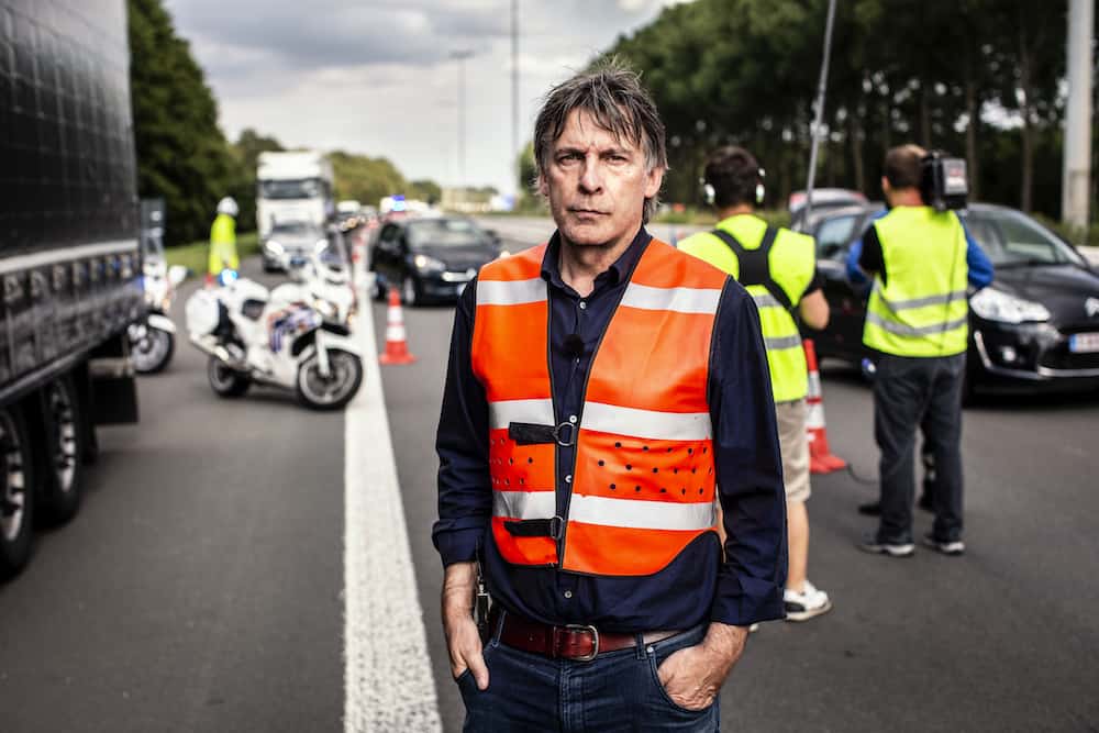Luk Alloo bij de wegpolitie najaar 2019